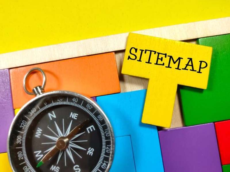 A sitemap is a file that lists all of the pages