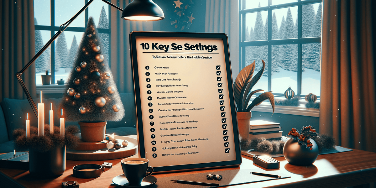 10 google analytics 4 settings to check before the holiday season