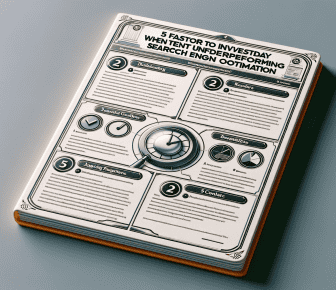 5 on page seo factors to check in underperforming content
