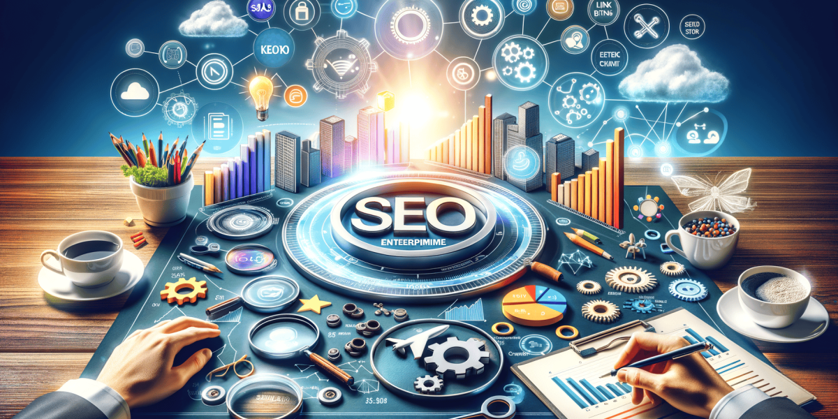 a guide to enterprise seo strategy for saas brand