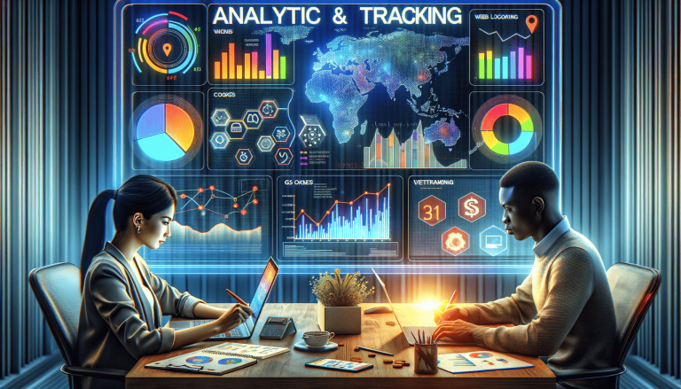 Professionals analysing data on a large holographic screen.