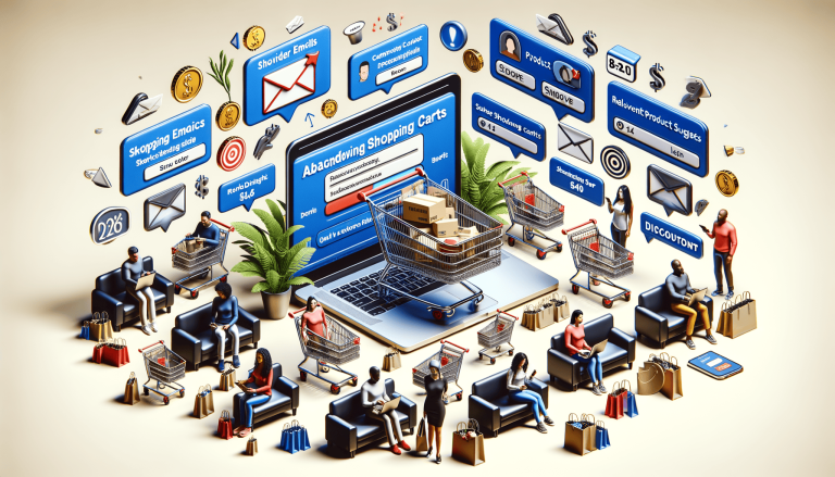 Online shopping metrics and abandoned cart recovery strategies.
