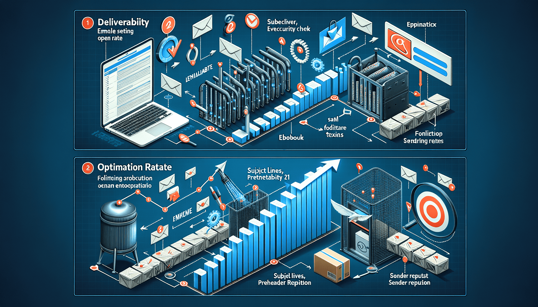 email deliverability and open rate optimization