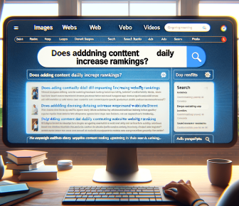 google answers if adding content daily increases rankings