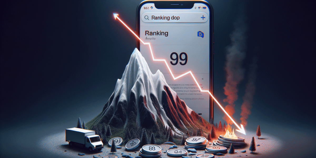 google rankings drop after mobile usability fail