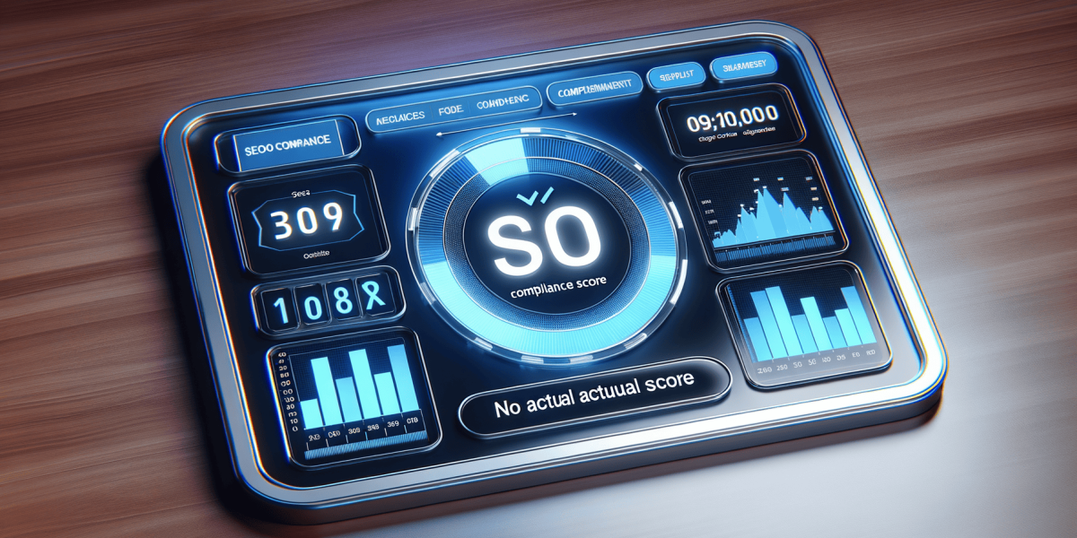 google there is no seo compliance score