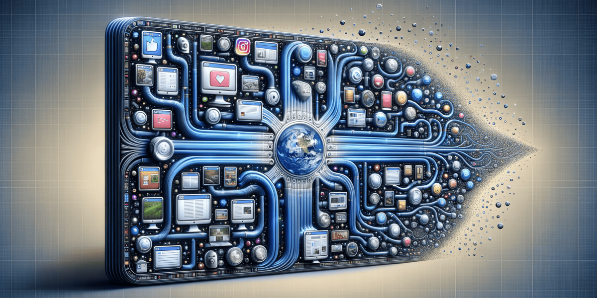 Digital connectivity: Earth at heart of streaming data from apps.