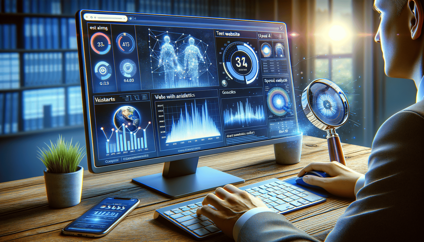 how to deal with test websites in google analytics 4