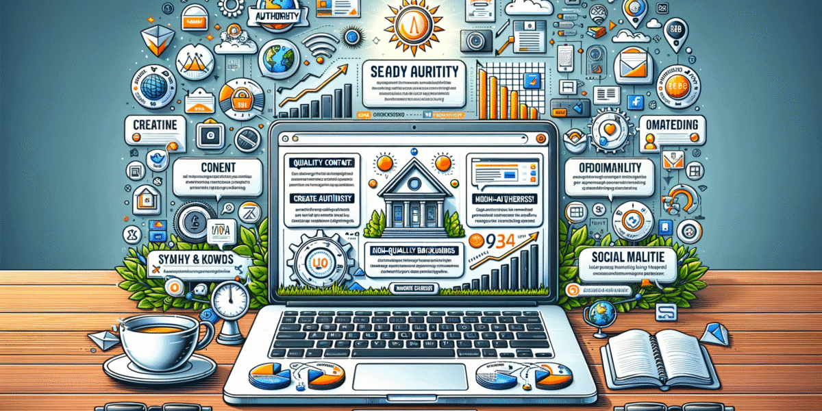 how to increase website authority