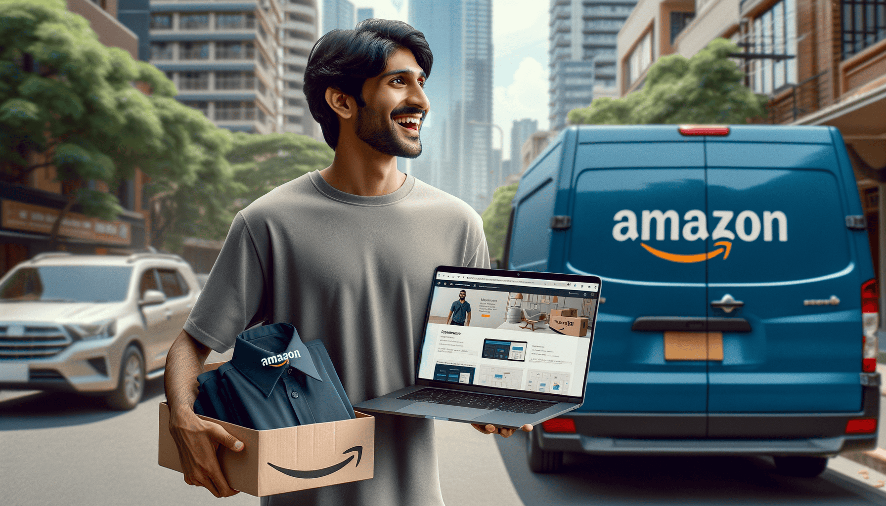 i quit amazon delivery to start a web design agency