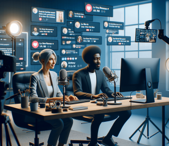 live streaming and engaging with audiences