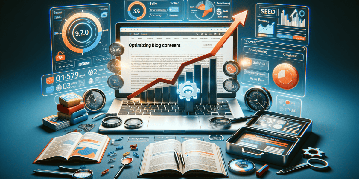Digital tools for optimising blog content and SEO analytics.