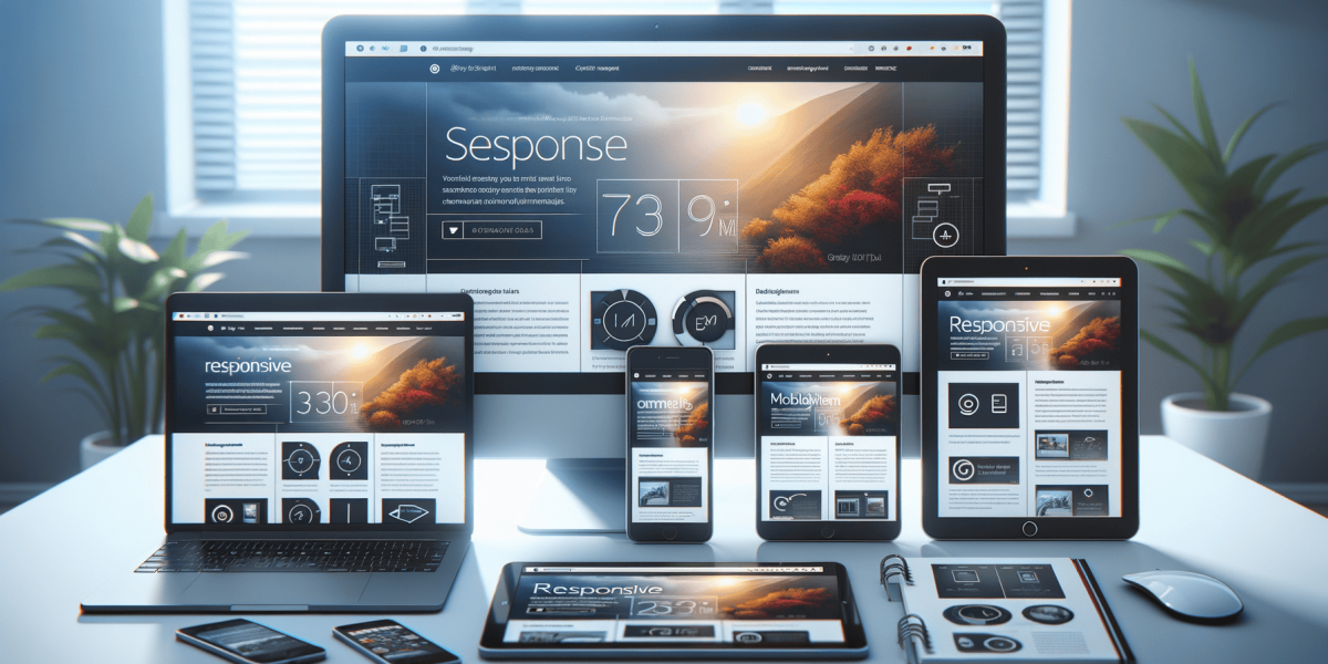 responsive web design and mobile friendly content