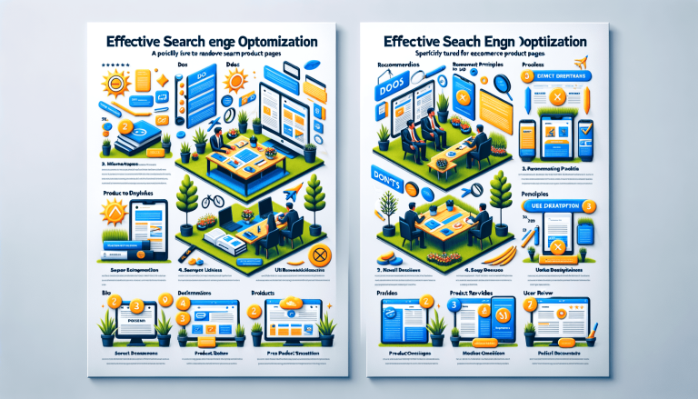 Infographic: Effective Search Engine Optimisation 'Dos' and 'Don'ts'.