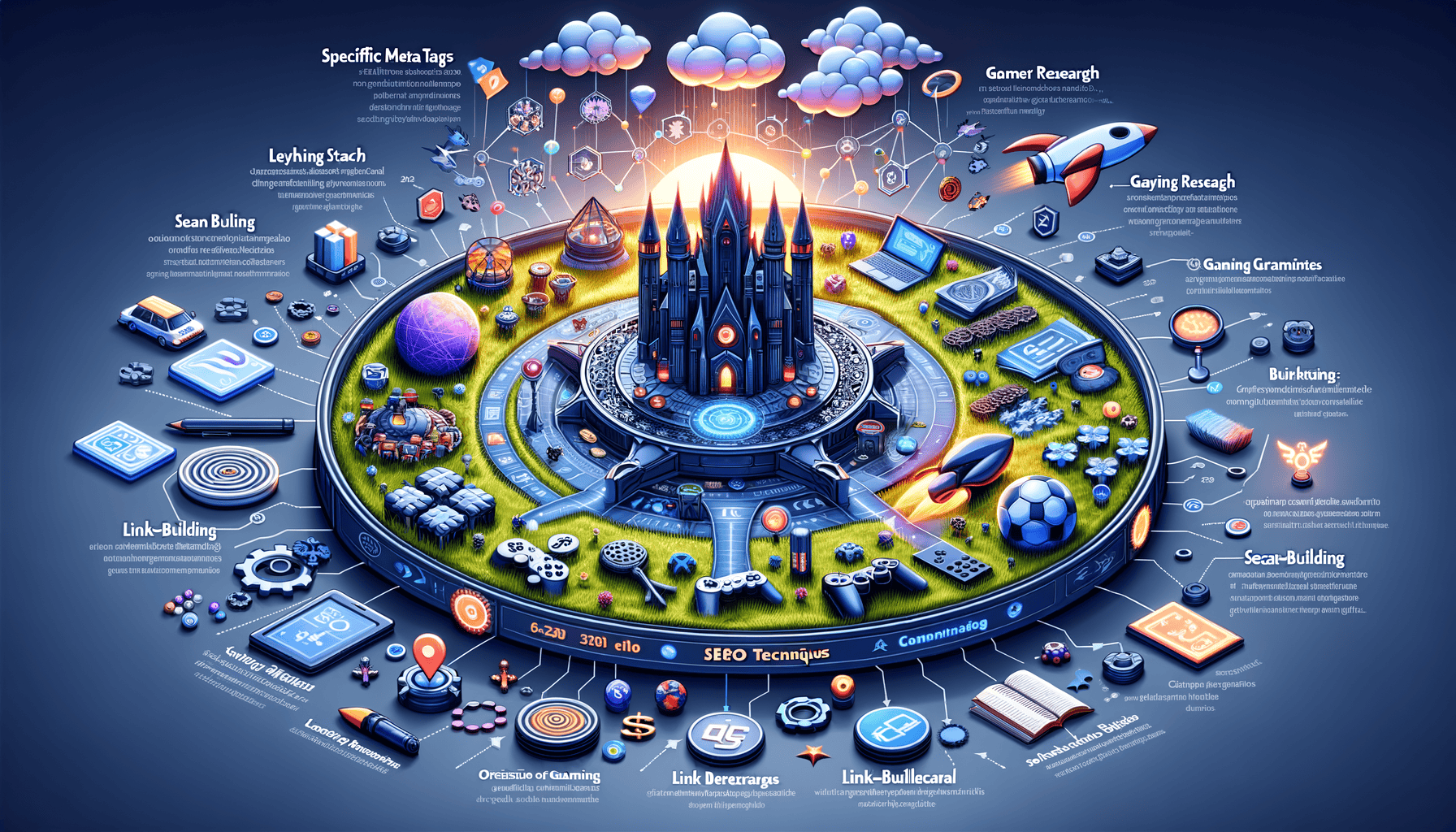 seo techniques for the gaming industry