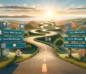 social media career path how to get started