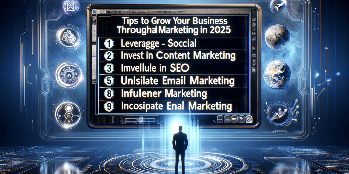 tips to grow your business through digital marketing in 2025