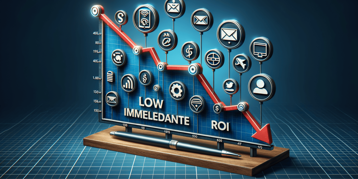 dont see immediate roi from marketing efforts take these actions