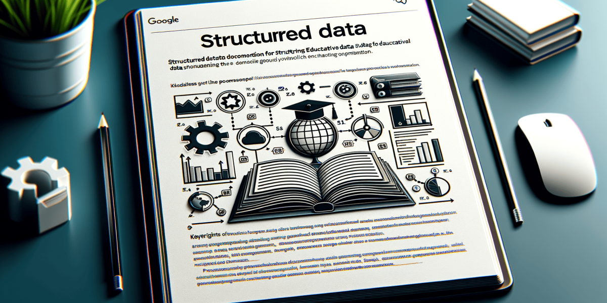 google updates education qa structured data documentation
