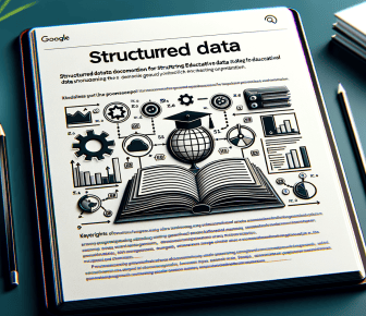 Structured data concept on tablet with graphs.