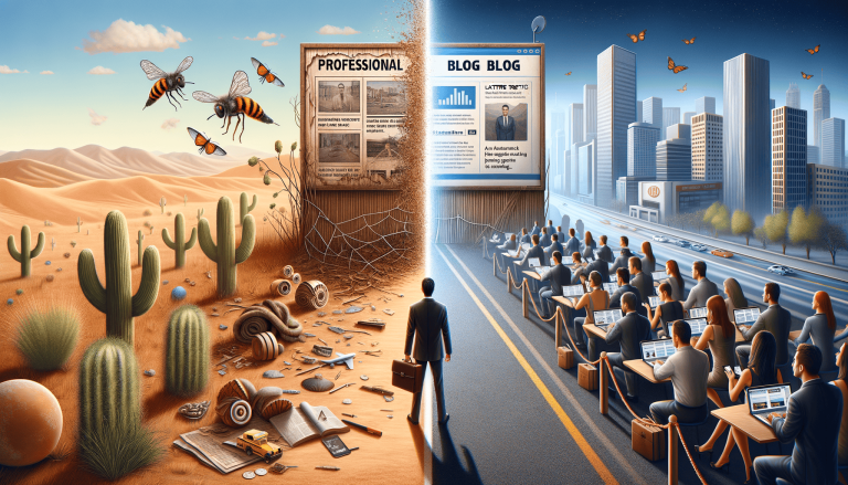 how professional blog writing can transform your online presence