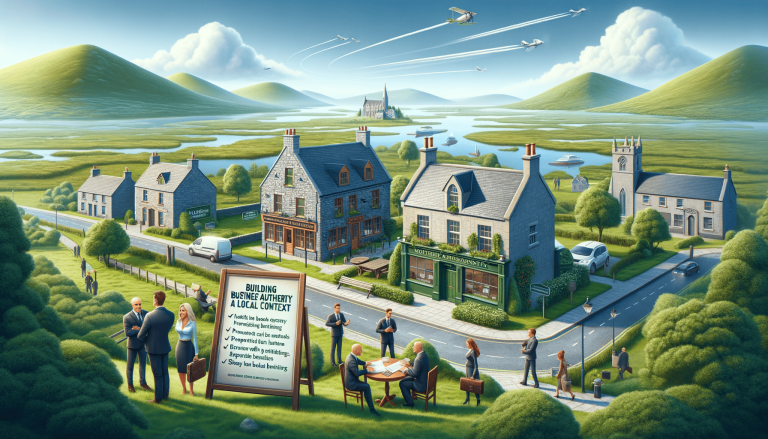 how to build authoritativeness for local businesses in ireland