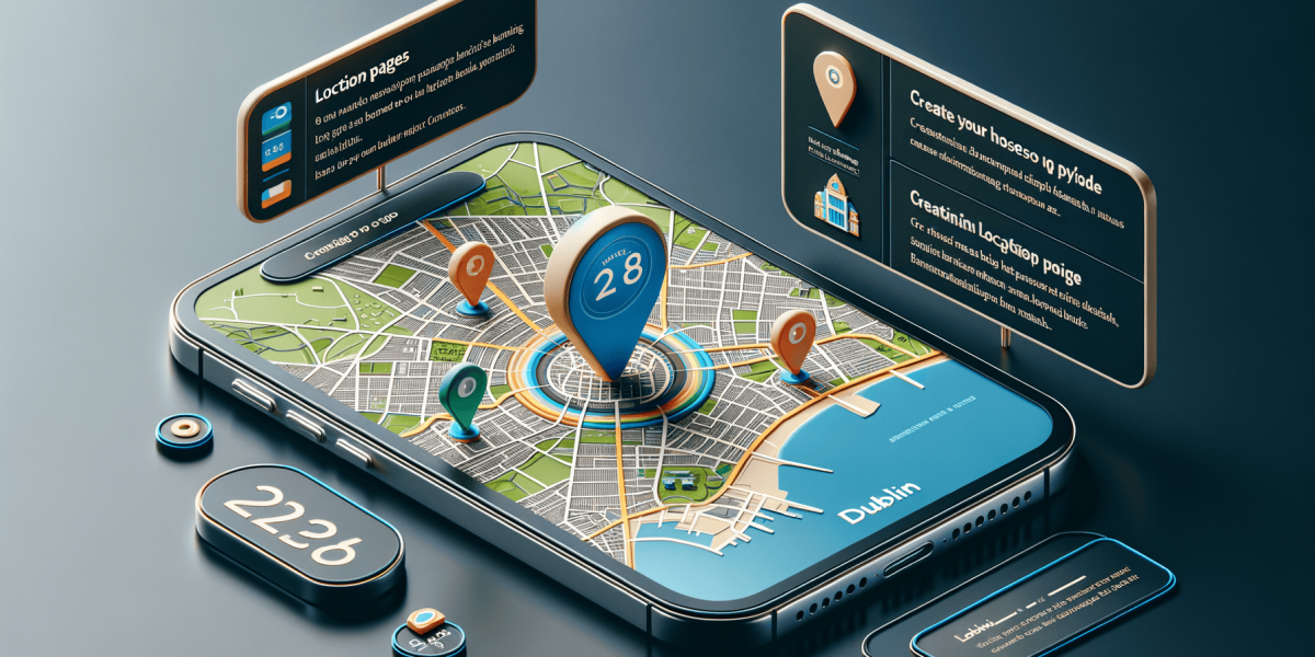 how to create location pages for dublin businesses