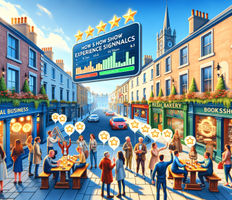 how to demonstrate experience signals for local businesses in ireland