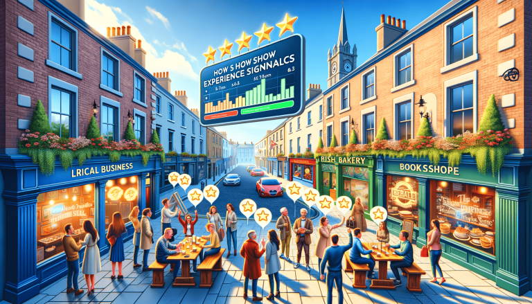 how to demonstrate experience signals for local businesses in ireland