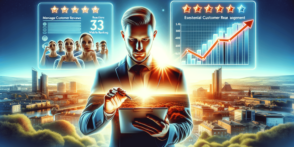 how to manage customer reviews for local seo in dublin