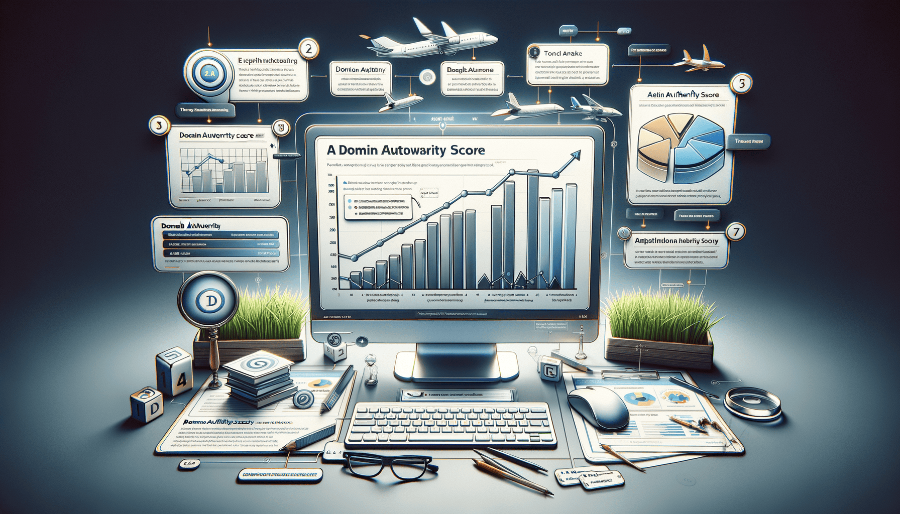 how to quickly see the domain authority score for a website