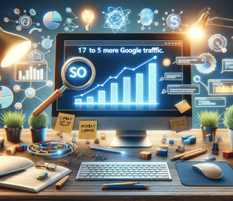 Computer screen showing digital marketing analytics data.