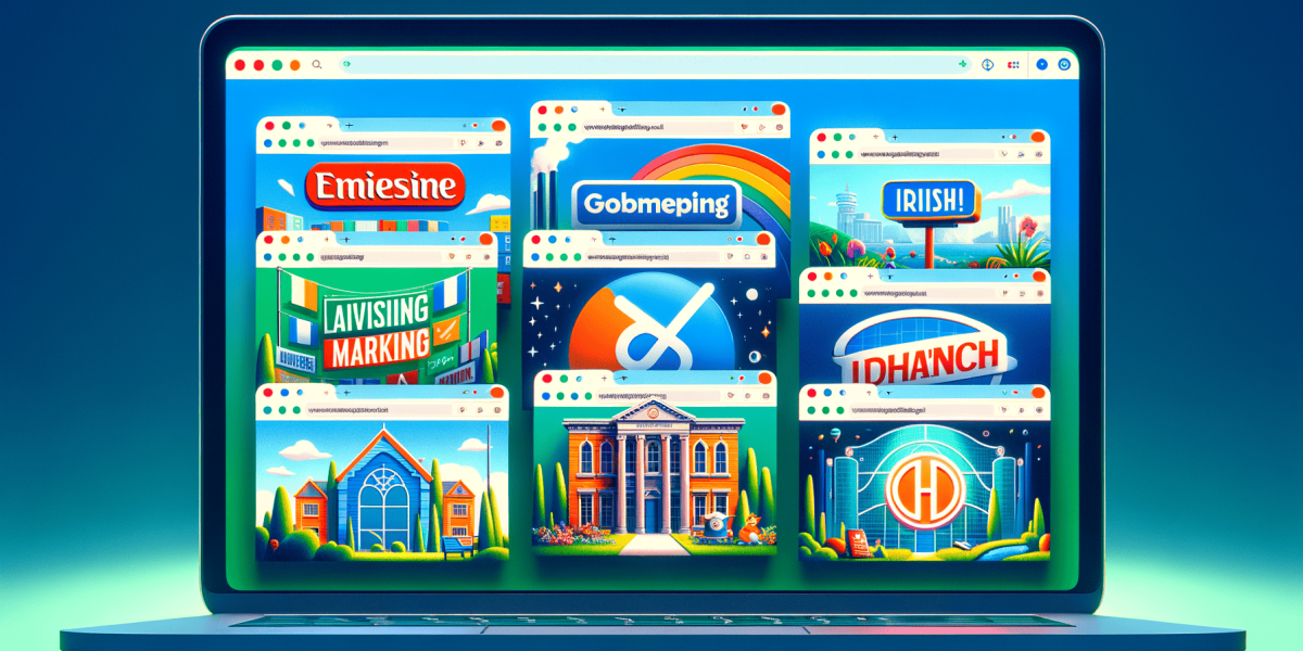 what are the most visited advertising and marketing websites in ireland