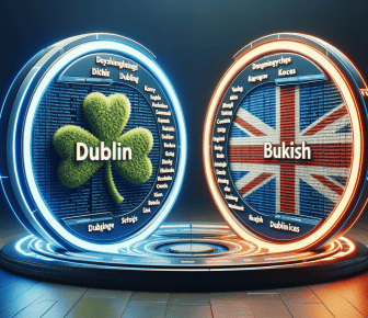 Digital representation: Dublin and British themes compared.