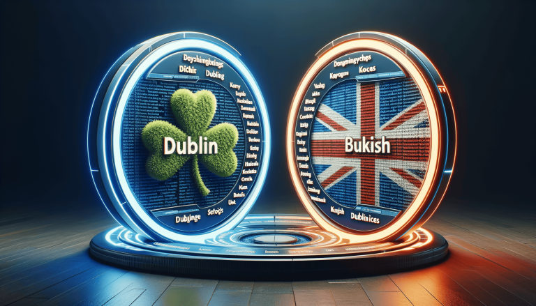 why are dublin based keywords different from uk keywords