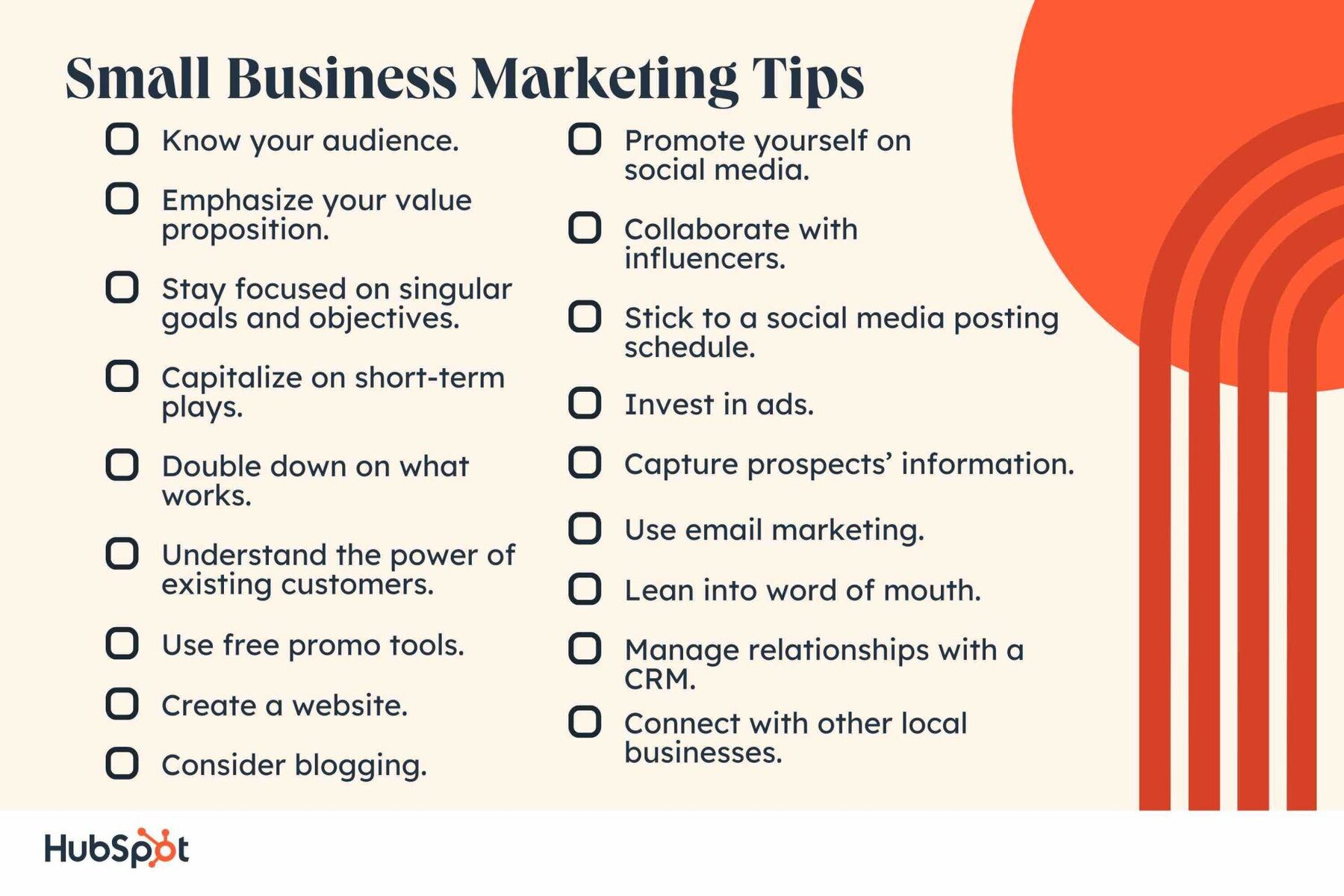 marketing tips for small business owners