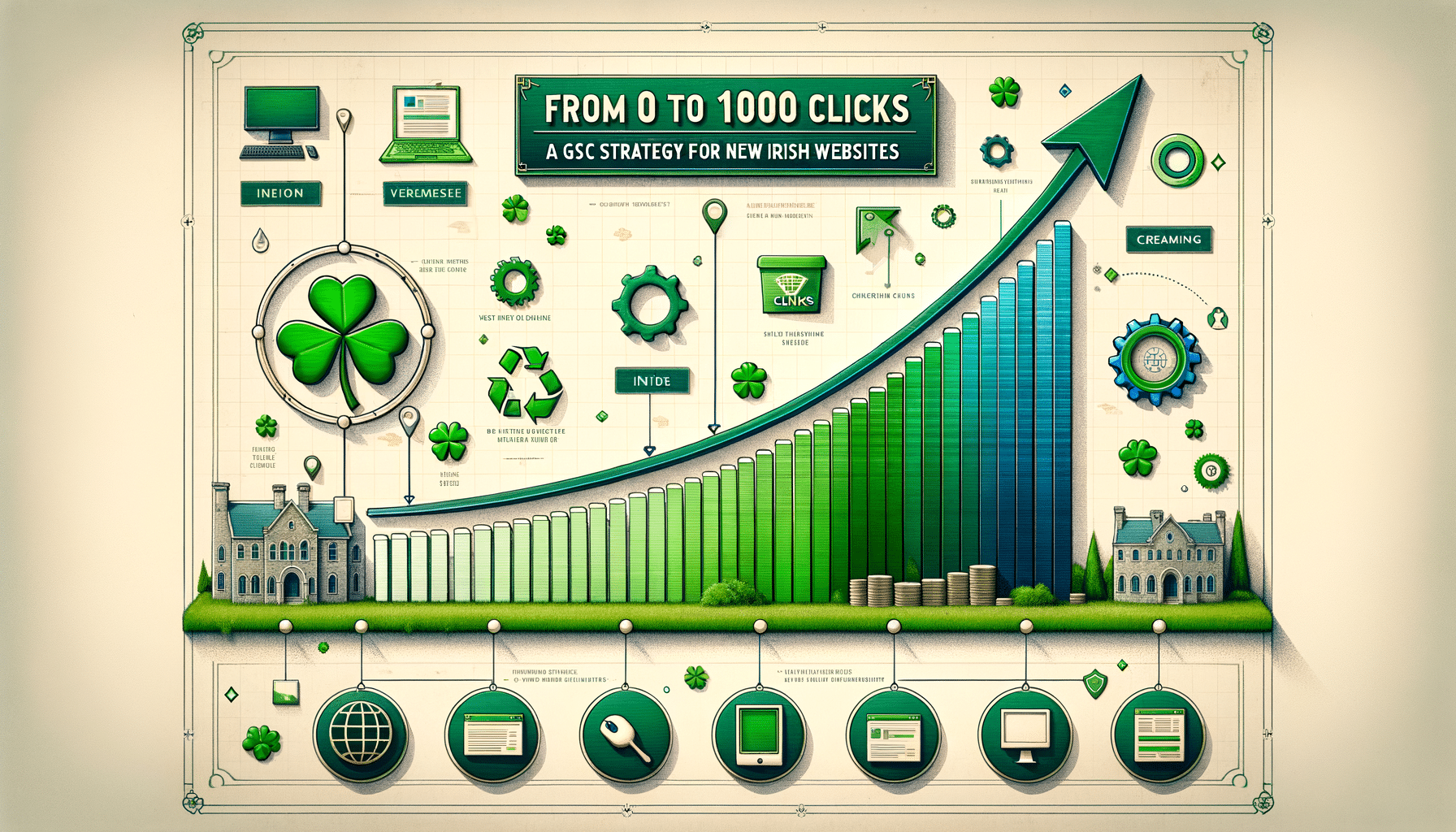 from 0 to 1000 clicks a gsc strategy for new irish websites