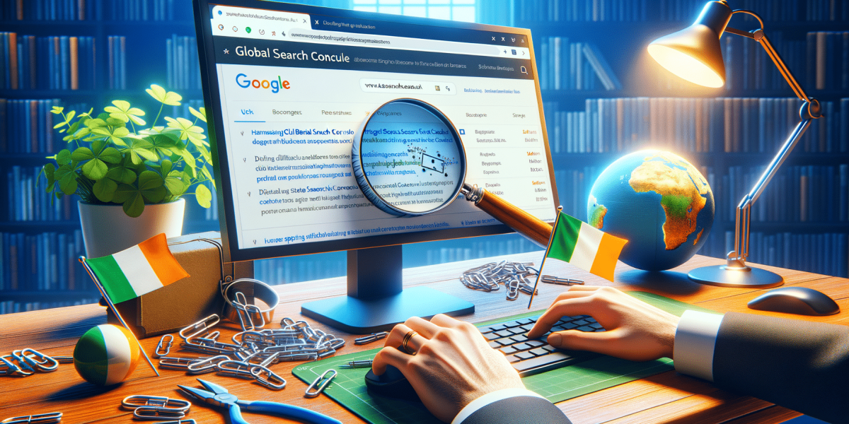 harnessing gscs site wide data to find fix broken links for irish users