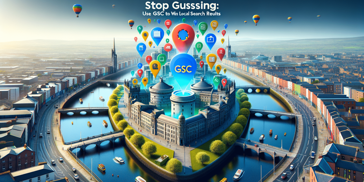 stop guessing use gsc to win local search results in dublin