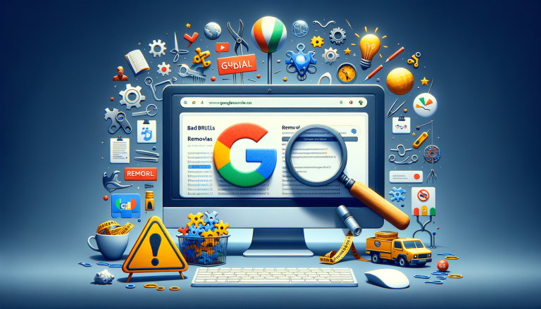 SEO optimisation tools and Google interface on a computer monitor.