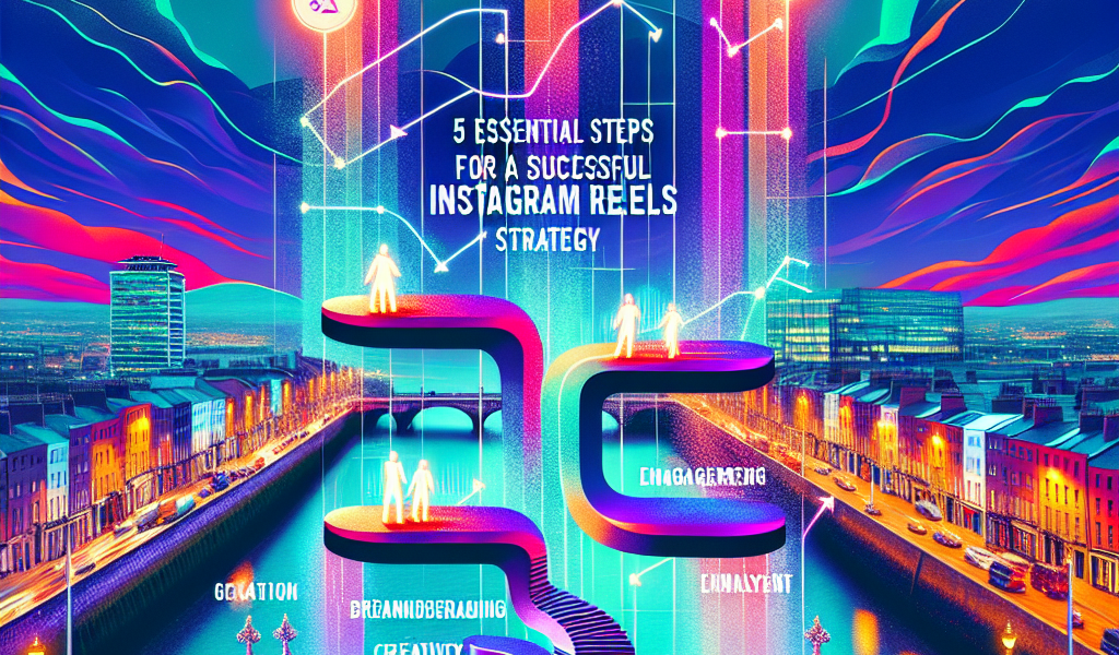 5 essential steps for a successful Instagram Reels strategy infographic.
