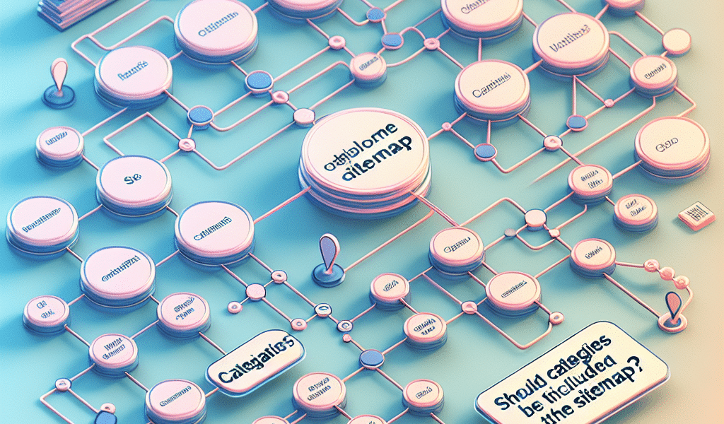 should categories be included in the sitemap