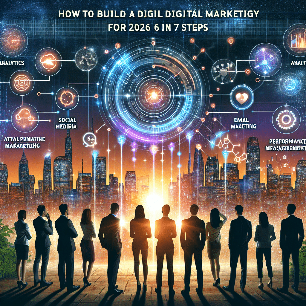 Steps to Digital Strategy for 2026: Your Seven-Step Guide