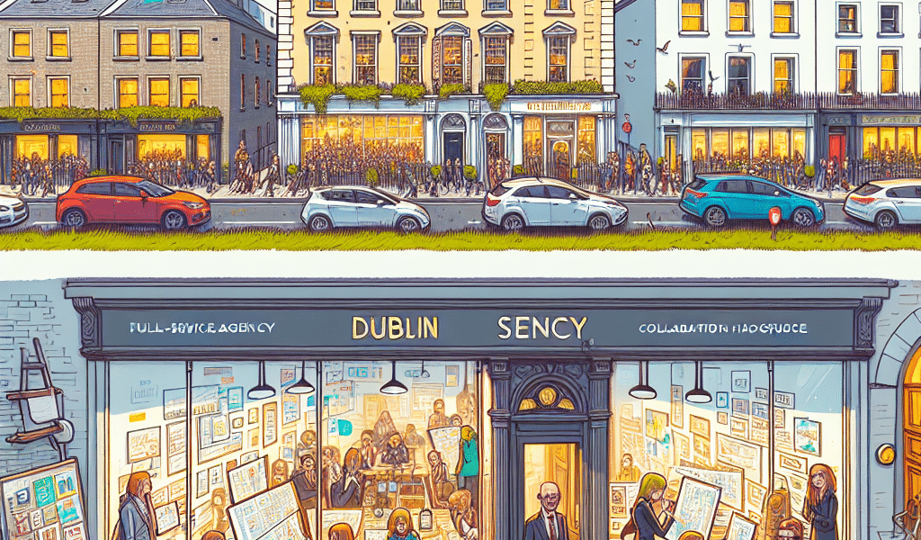 what is the difference between a dublin ʼfull serviceʼ agency and