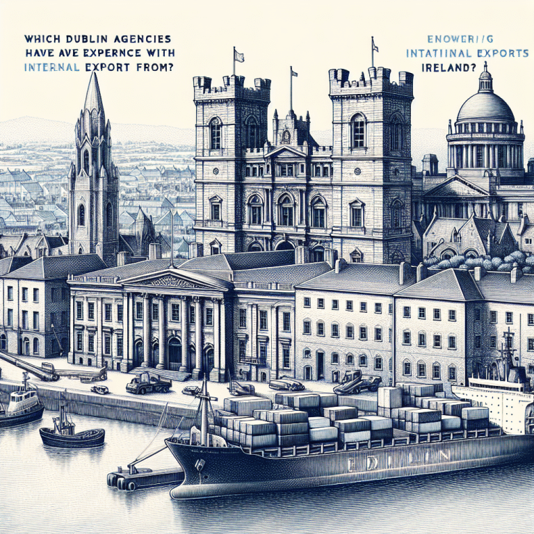 which dublin agencies have experience with international exports from ireland?