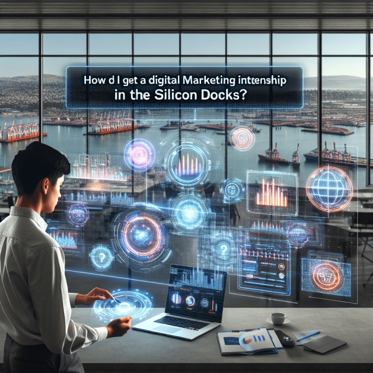 how do i get a digital marketing internship in the