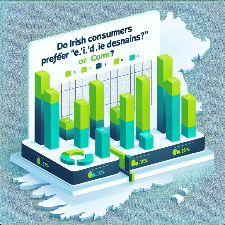 do irish consumers prefer ʼ.ieʼ domains over ʼ.comʼ?
