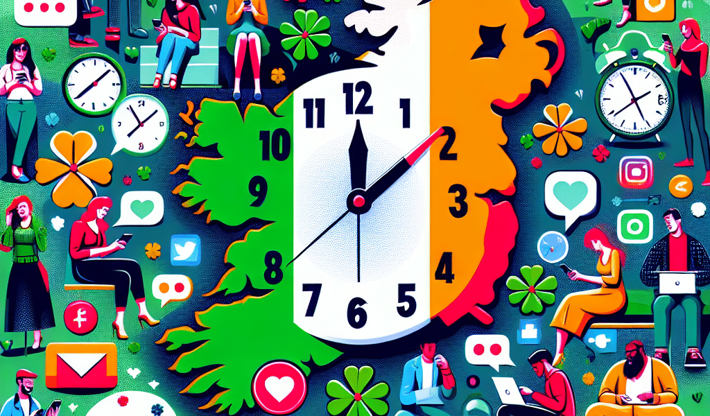 what are the peak hours for social media engagement in