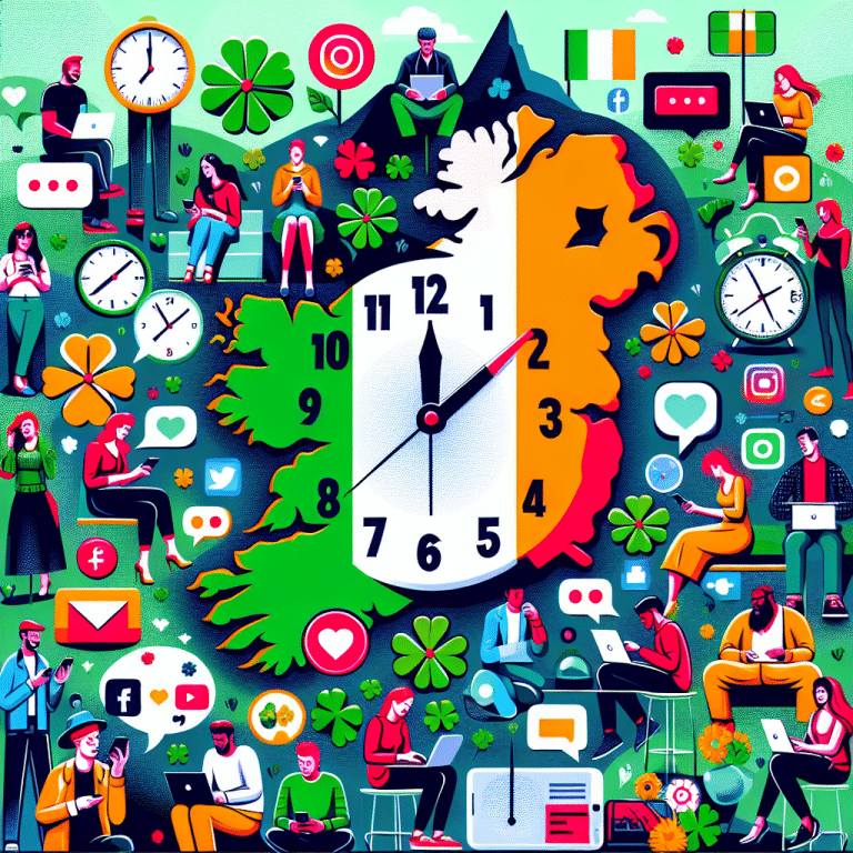 what are the peak hours for social media engagement in