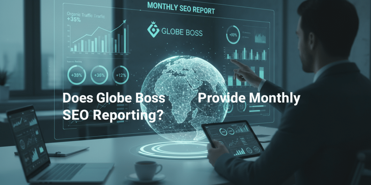 does globe boss provide monthly seo reporting?
